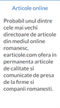 Mobile Screenshot of earticole.com