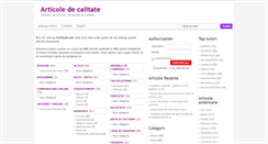 Desktop Screenshot of earticole.net